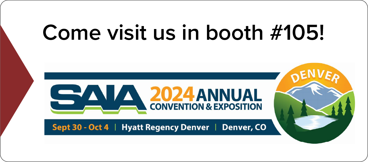 Come visit us in booth #105 at the SAIA 2024 Annual Convention!